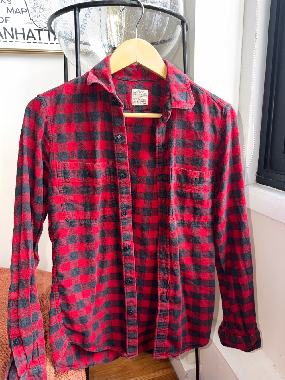 JCREW men’s XS slim fit flannel